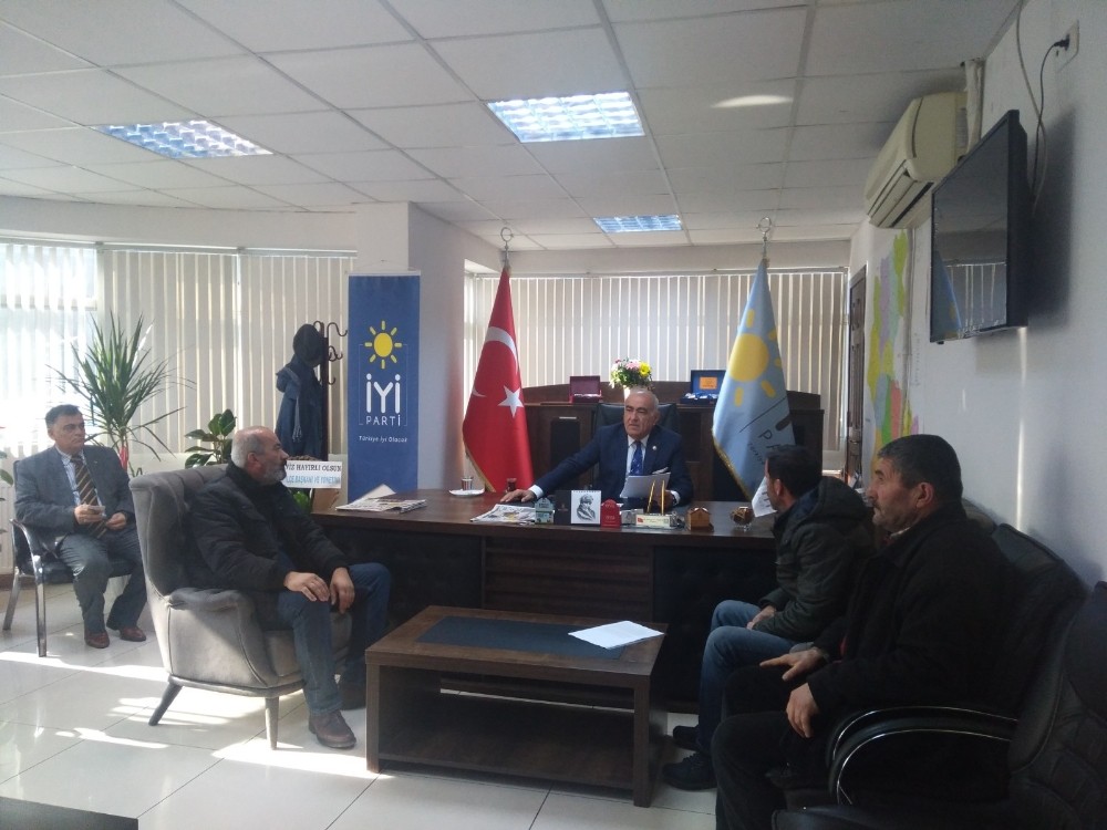 Başkan Sarıbaş’a hayırlı olsun ziyaretleri 