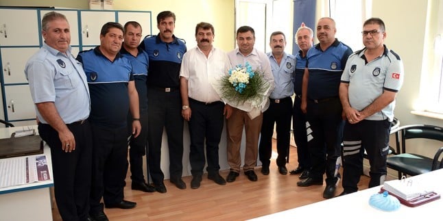 Başkan Sarı’dan Zabıta Teşkilatı’na ziyaret 