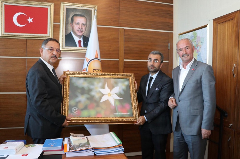 Başkan Say’dan Başkan Özhaseki’ye ziyaret 
