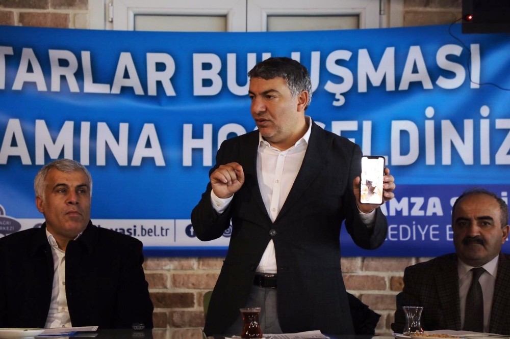 Başkan Şayir muhtarları dinledi 