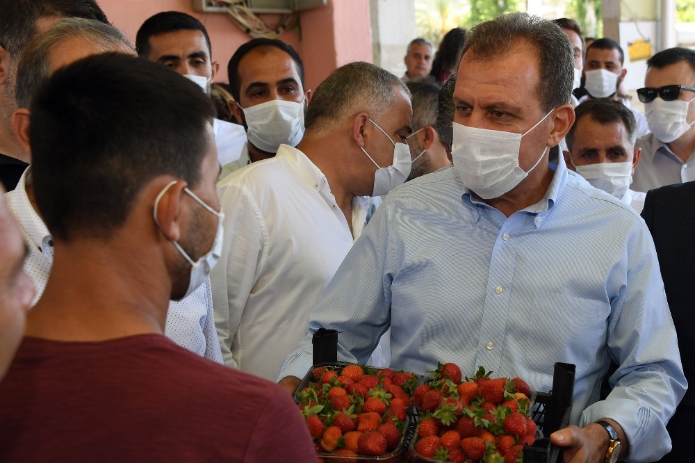 Başkan Seçer, Anamur’da incelemelerde bulundu 