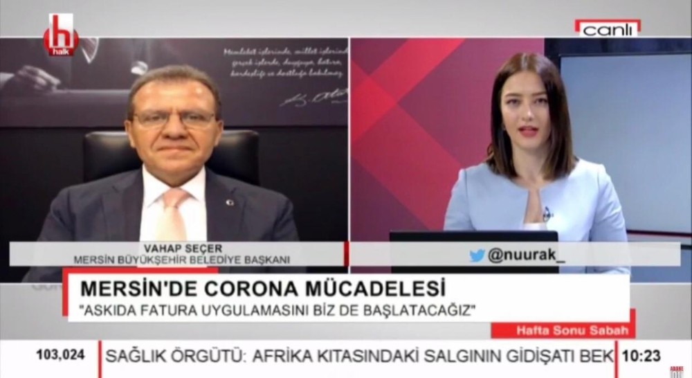 Başkan Seçer, ‘askıda fatura’ kampanyasına destek istedi 