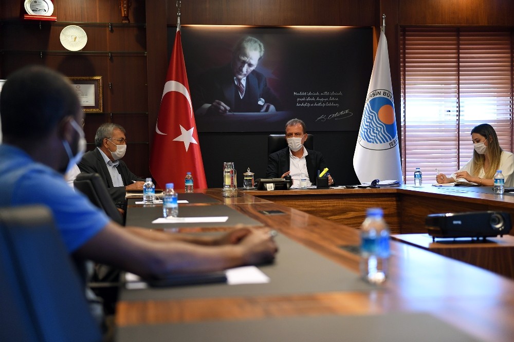 Başkan Seçer, Birleşmiş Milletler Uluslararası Göç Örgütü temsilcileri ile bir araya geldi 