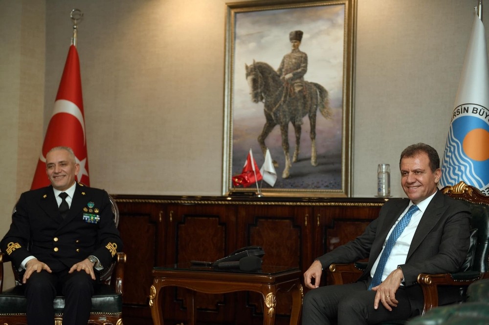 Başkan Seçer, NATO Komutanı Fantoni ile görüştü 