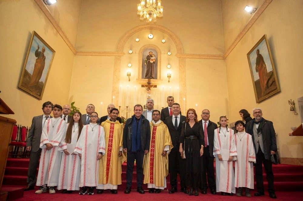 Başkan Seçer, Noel ayinini izledi 