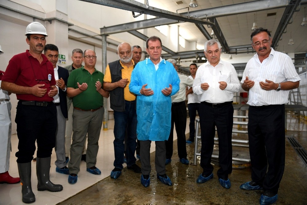 Başkan Seçer, şehitler anısına kurban kestirdi 