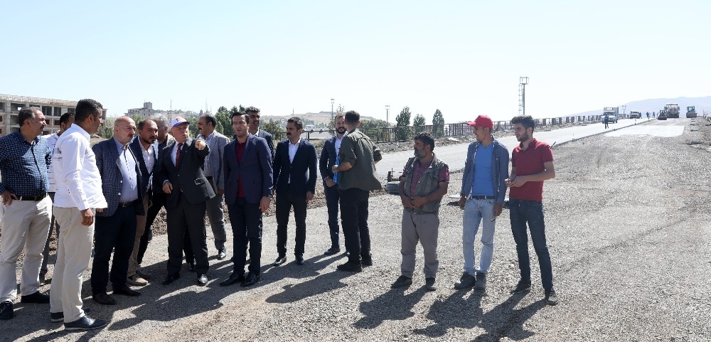Başkan Sekmen’den saha incelemesi 