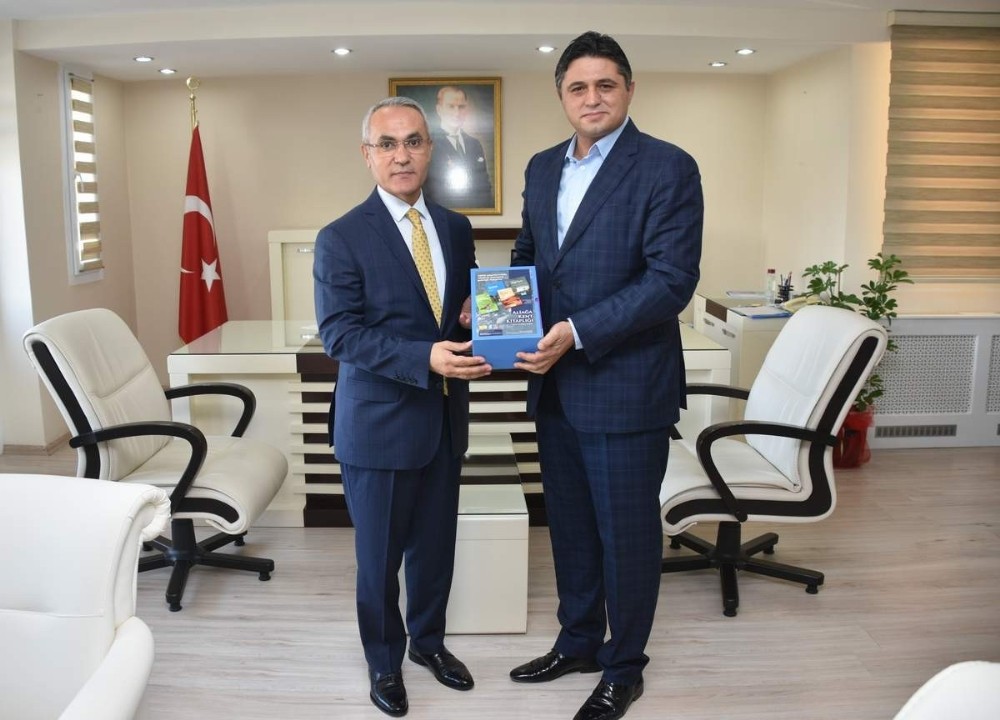 Başkan Serkan Acar’dan Kaymakam Tekin’e “hayırlı olsun” ziyareti 