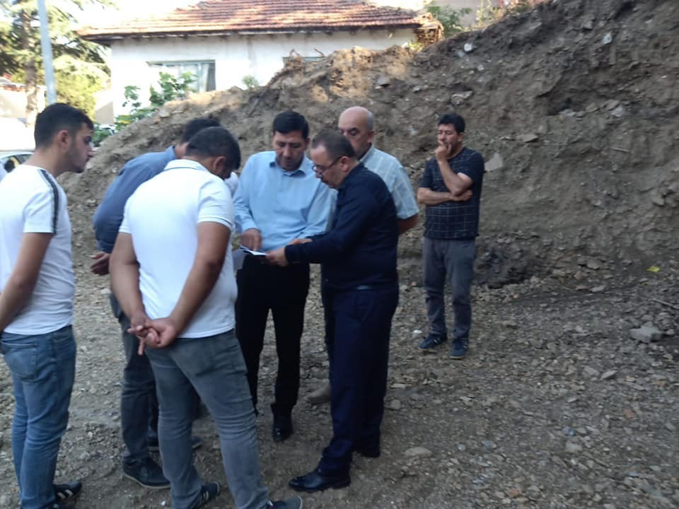 Başkan Sever, çalışmaları inceledi 
