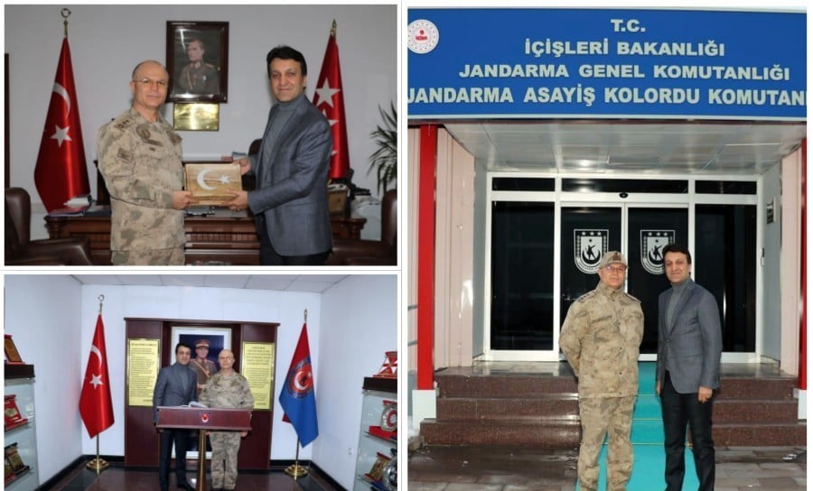 Başkan Şeylan’dan Tümgeneral İlbaş’a ziyaret 