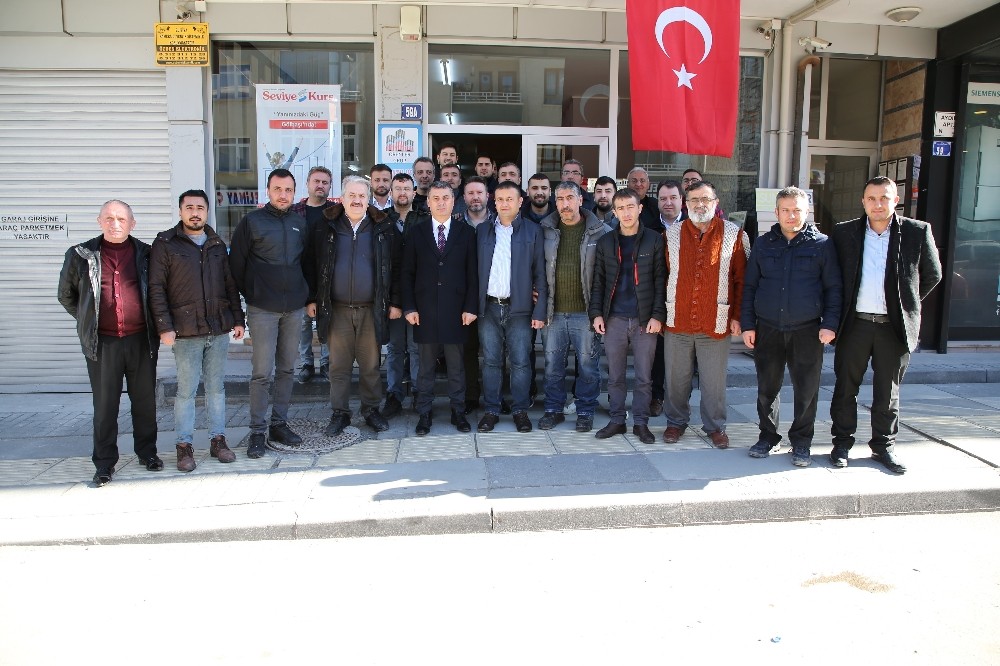 Başkan Şimşek Esnaf Toplantıları’na devam ediyor 