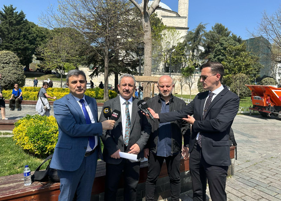 Başkan Sinan Burhan: Filistinli Gazeteciler İçin 24 Saat Ayaktayız