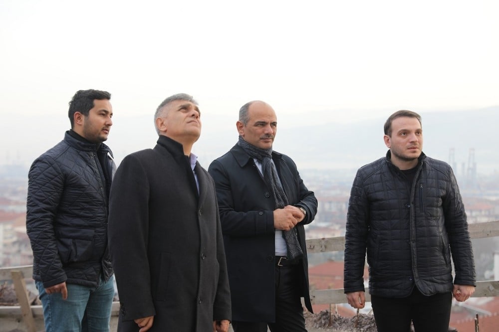 Başkan Söğüt, projeleri yerinde inceledi 