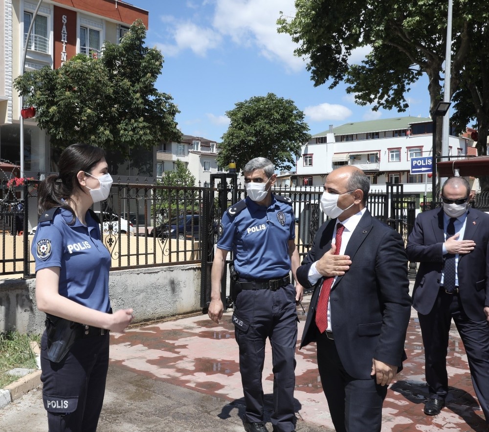 Başkan Söğüt’ten güvenlik güçlerine ziyaret 