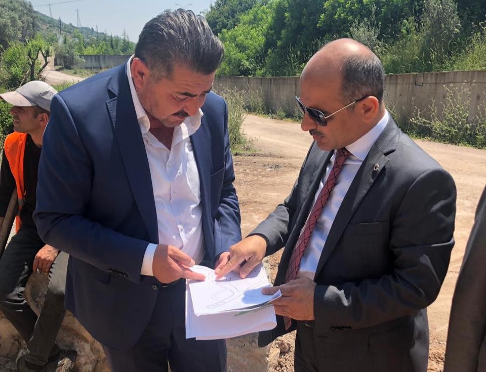 Başkan Söğüt’ten ulaşımı kolaylaştıracak yolda inceleme 