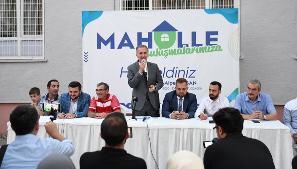 Başkan Taban halkla buluştu 