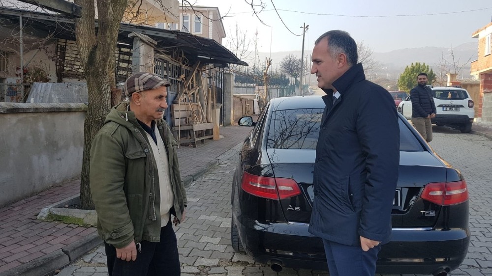 Başkan Taban’dan mahalleyi temizleyen gönüllü vatandaşa ziyaret 