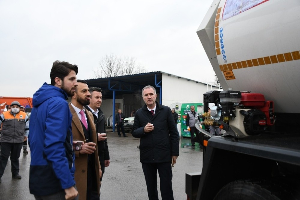 Başkan Taban’dan temizlik çalışanlarına özel teşekkür 