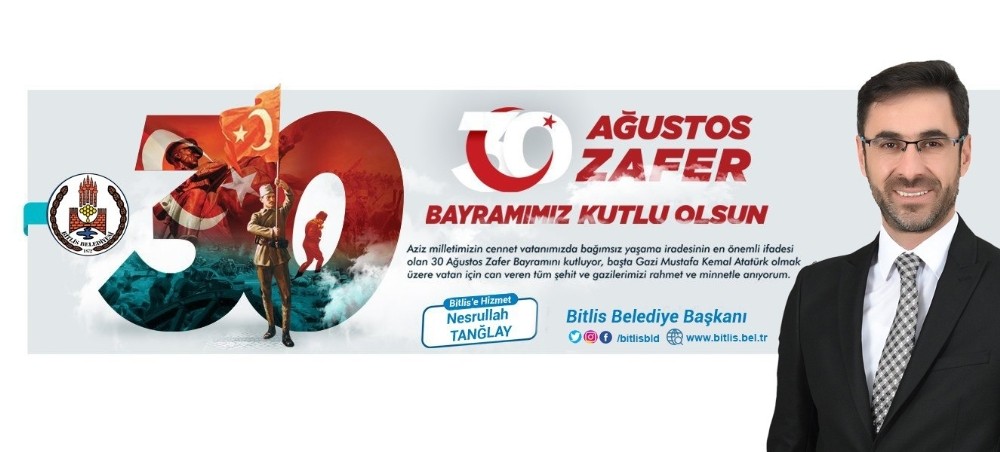 Başkan Tanğlay 30 Ağustos Zafer Bayramı nedeniyle bir mesaj yayımladı 
