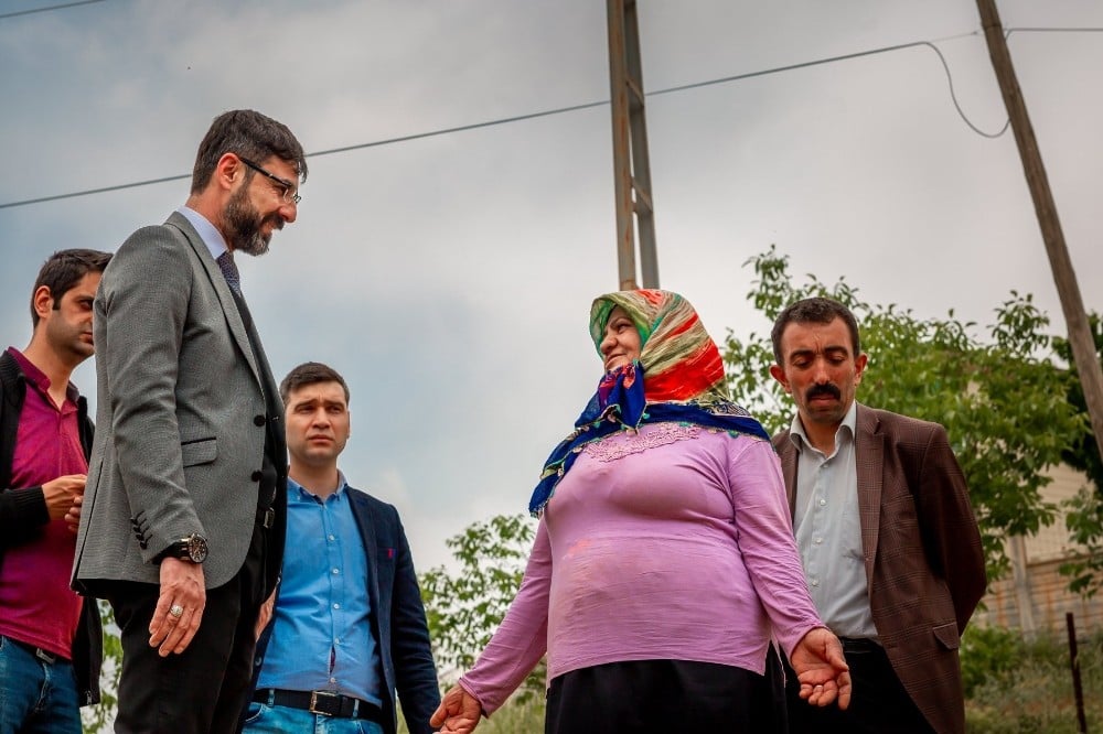 Başkan Tanğlay çalışmaları inceledi 