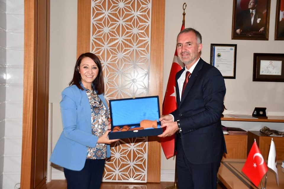 Başkan Tekin’inden İnegöl Belediyesine ziyaret 