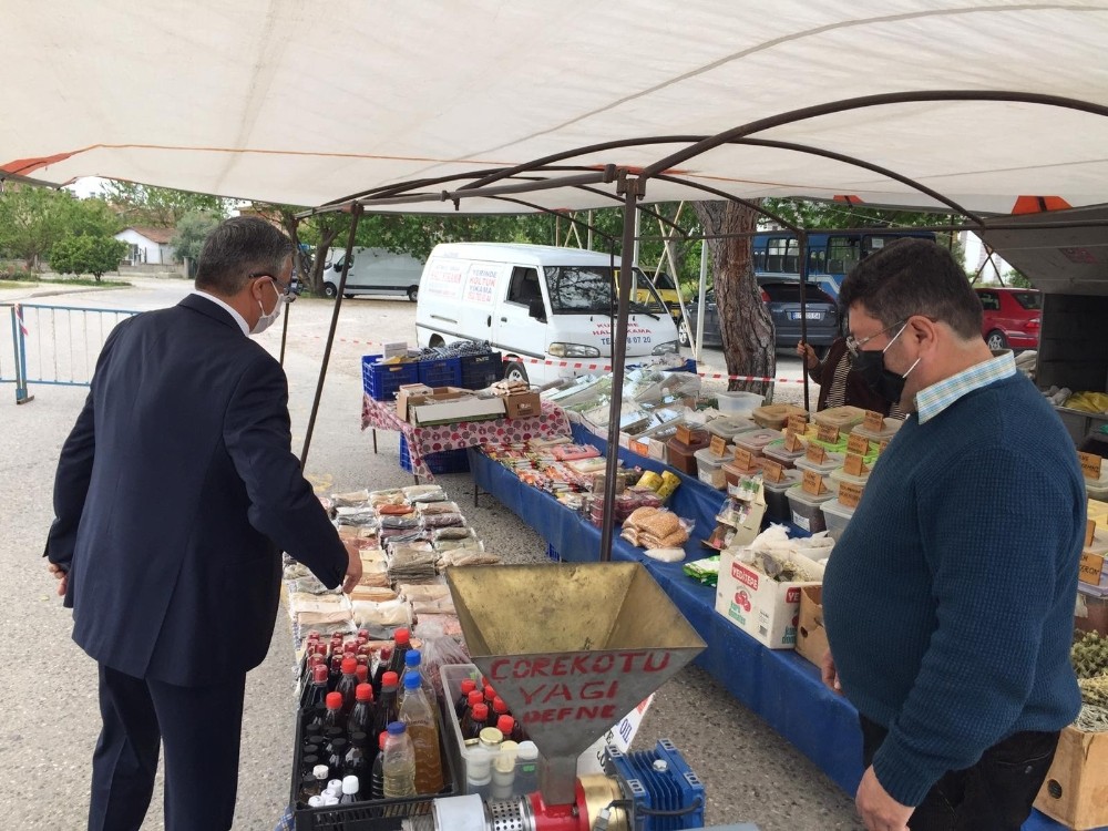 Başkan Topaloğlu, ilçedeki çalışmaları denetledi 