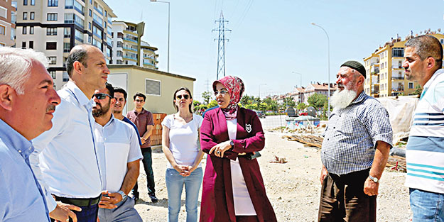 Başkan Toru, cami inşaatını inceledi