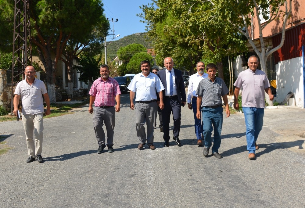Başkan Tuncel’den Yuvaca Mahallesi’nde İnceleme yaptı 