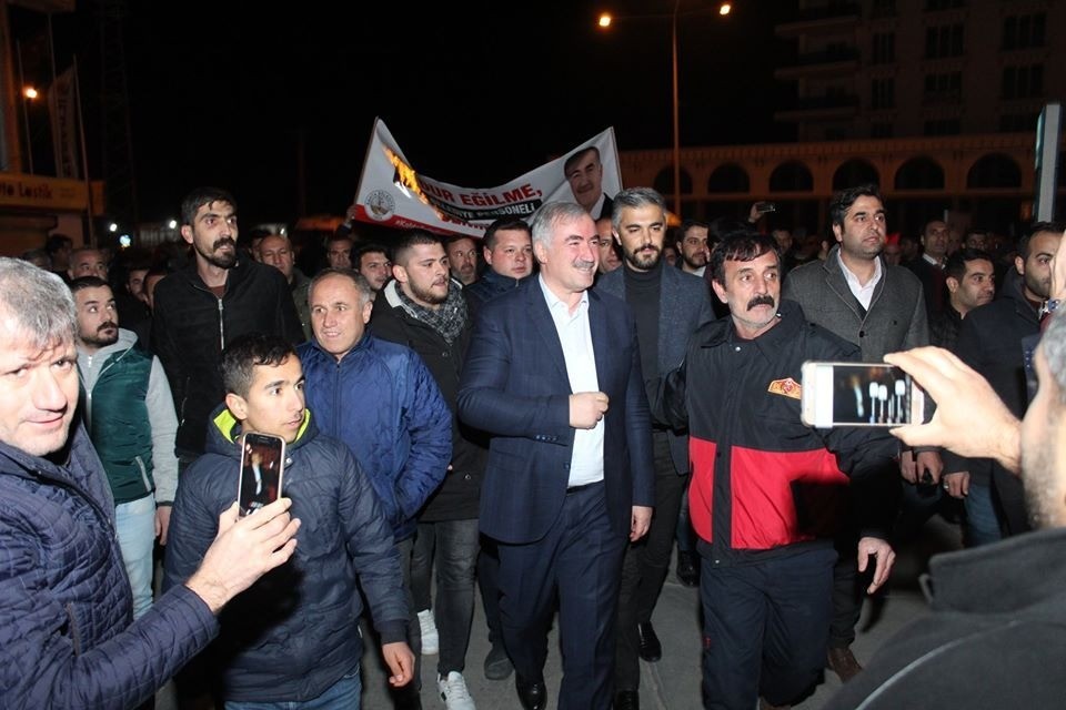Başkan Turanlı’ya sürpriz karşılama 