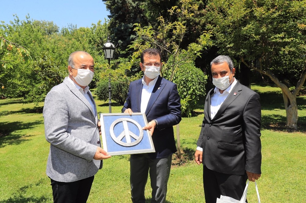 Başkan Türkyılmaz, Ekrem İmamoğlu ile buluştu 