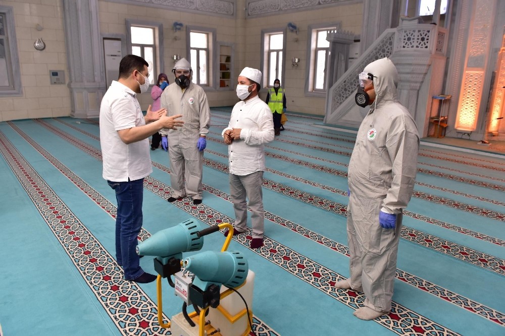 Başkan Tütüncü, korona tedbirlerini inceledi 