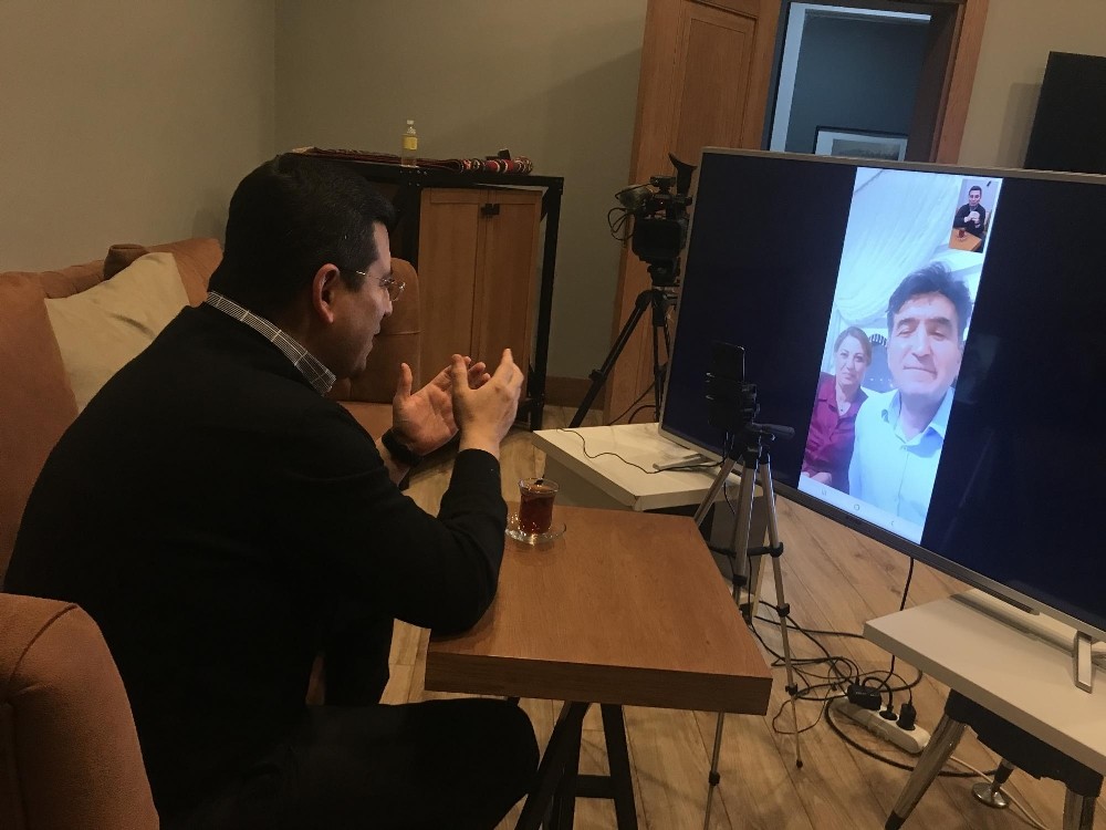 Başkan Tütüncü’den Ramazan ayında sanal ortamda ev ziyareti 
