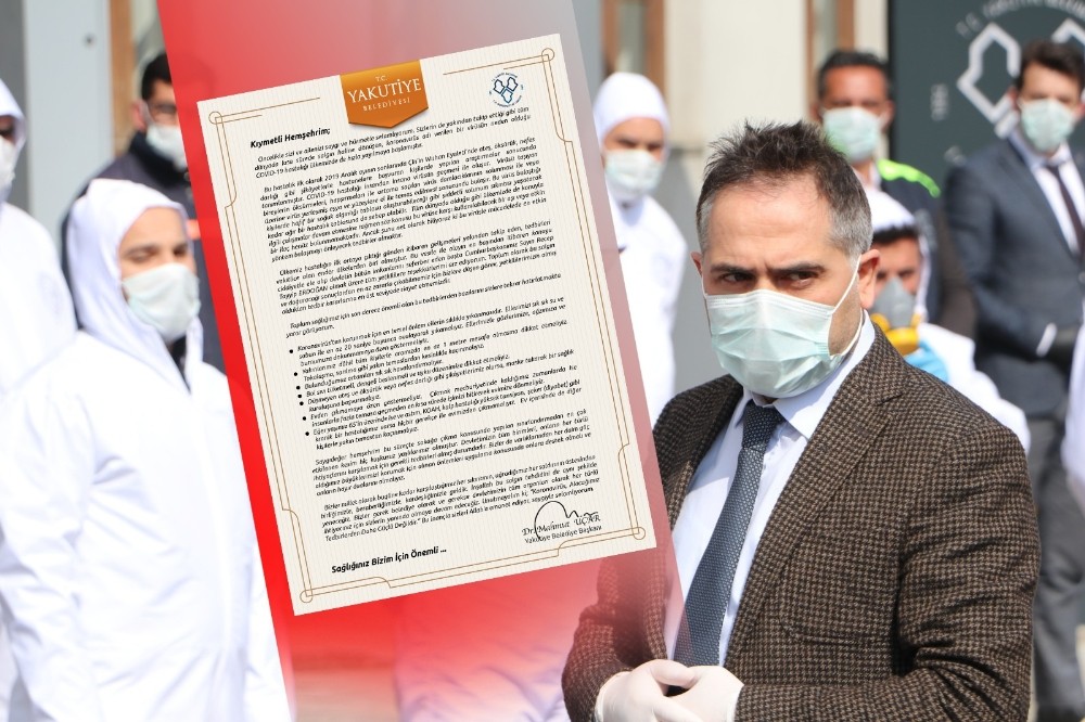 Başkan Uçar’dan vatandaşa mektuplu korona önerisi 