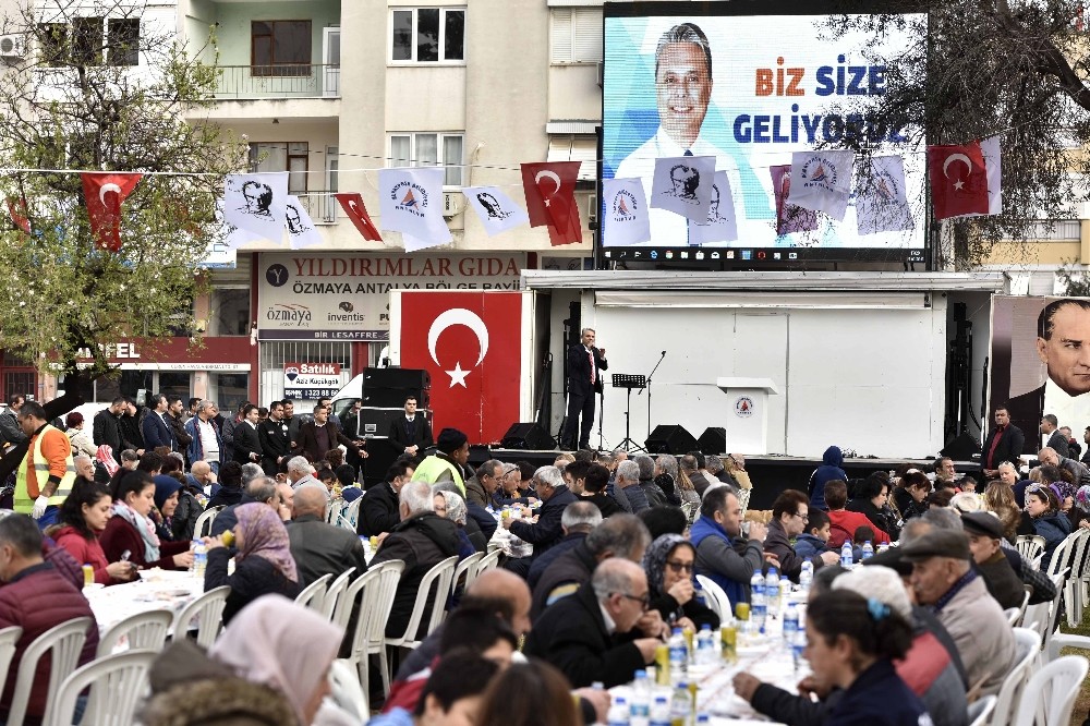 Başkan Uysal: “Kimseyi kaderine terk etmeyiz” 