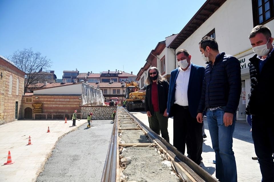 Başkan Vidinlioğlu, Belediyenin çalışmalarını yerinde inceledi 