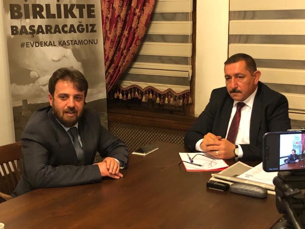 Başkan Vidinlioğlu, “Şu ana kadar 20 bin maske dağıttık” 