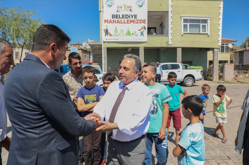 Başkan Yalçın: ”Köylerimizde hizmet seferberliği başlattık” 