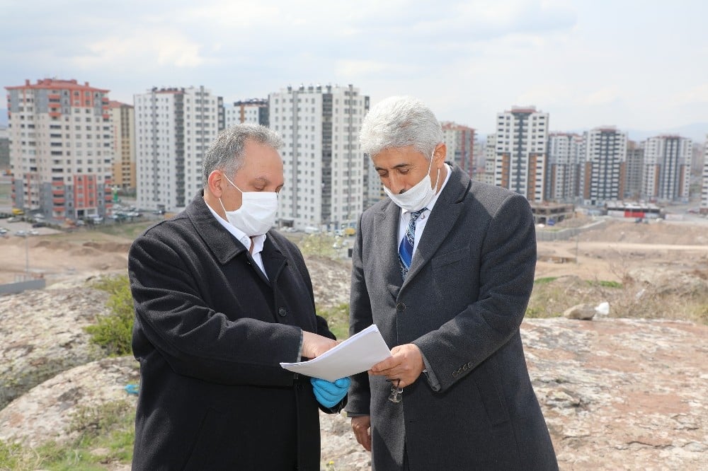 Başkan Yalçın’dan yeni park alanlarına inceleme 