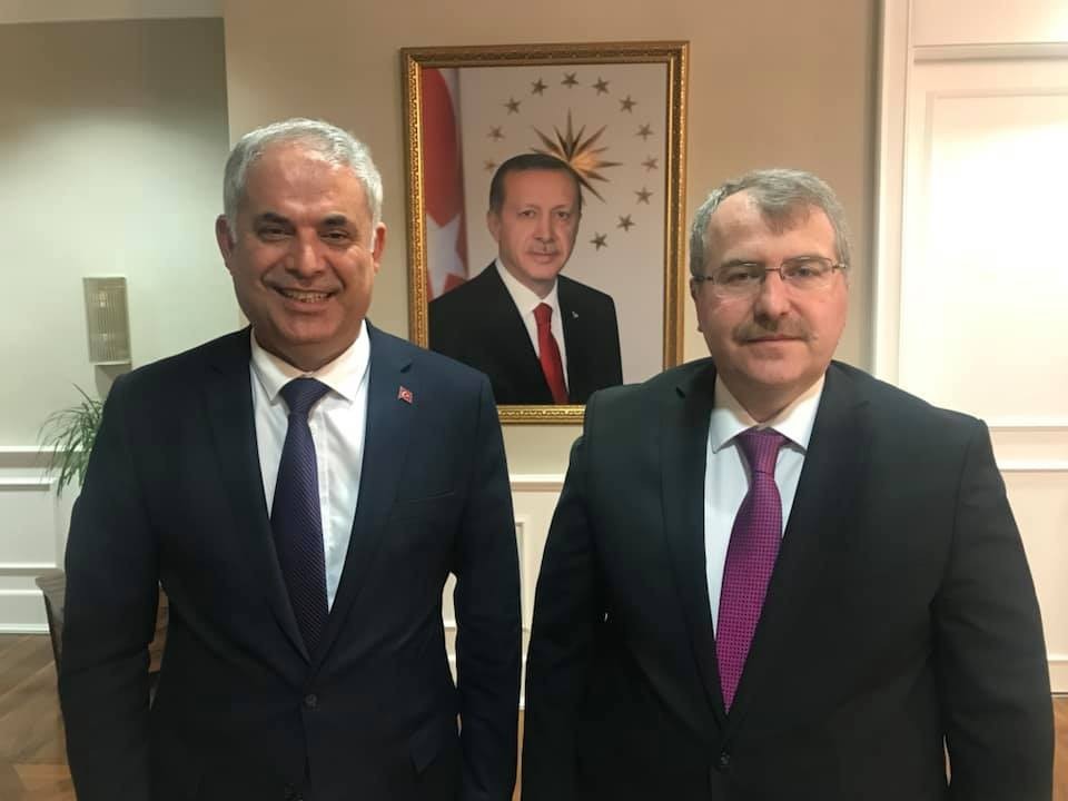 Başkan Yaman, Bakan Yardımcısı Eldemir’e ziyaret 