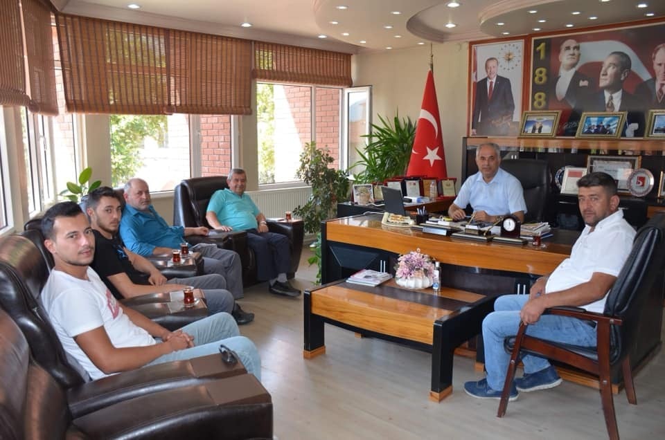 Başkan Yaman’a ziyaretler 
