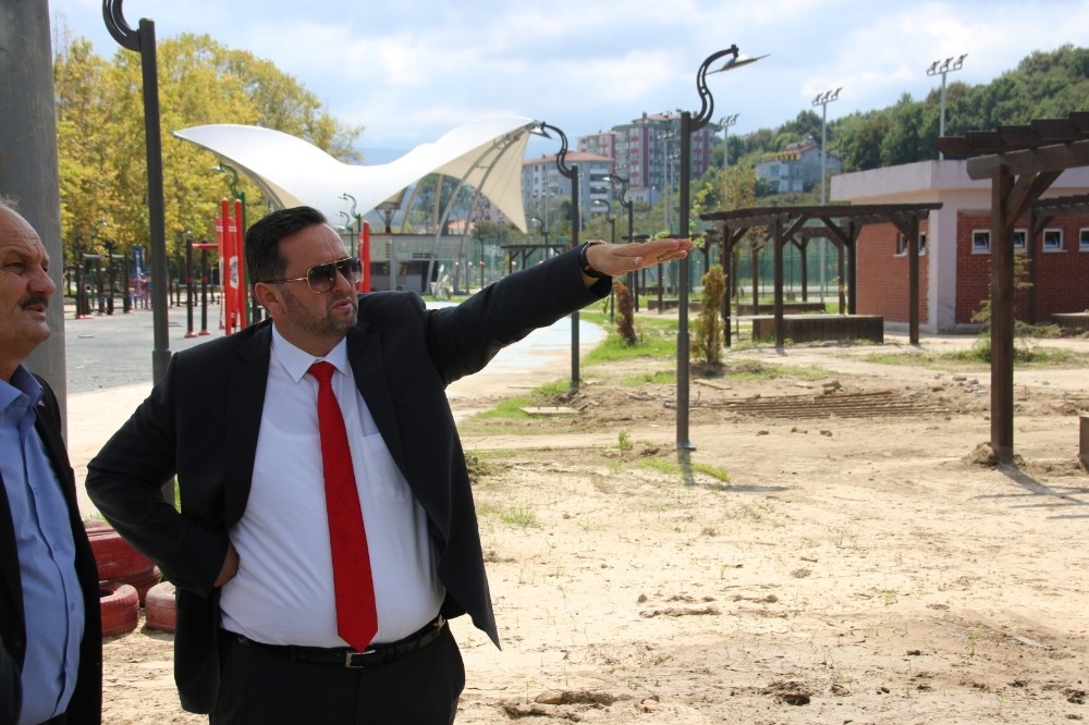 Başkan Yanmaz Aguapark için çalışma başlattı 