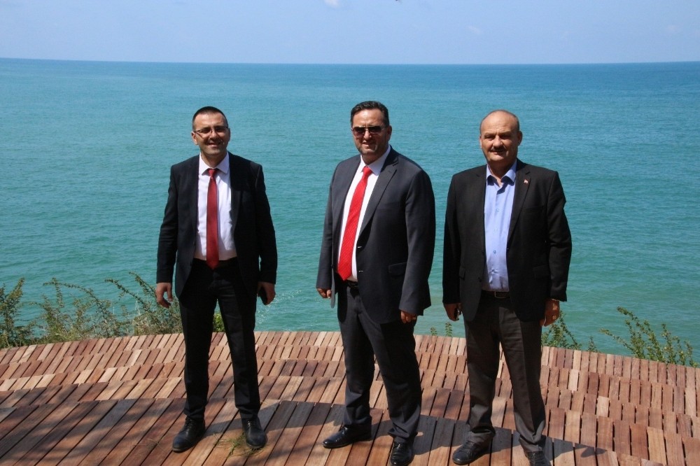 Başkan Yanmaz Ceneviz Kalesindeki çalışmaları inceledi 