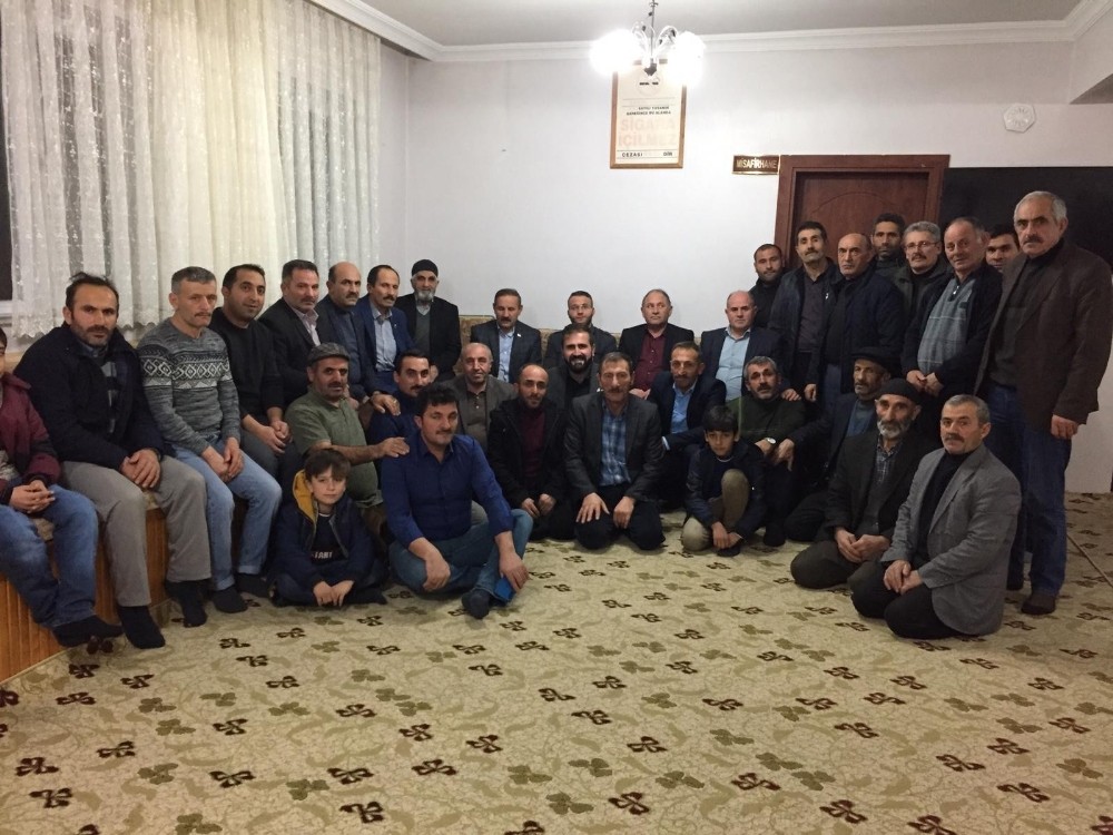 Başkan Yaptırmış köy gezilerine devam ediyor 