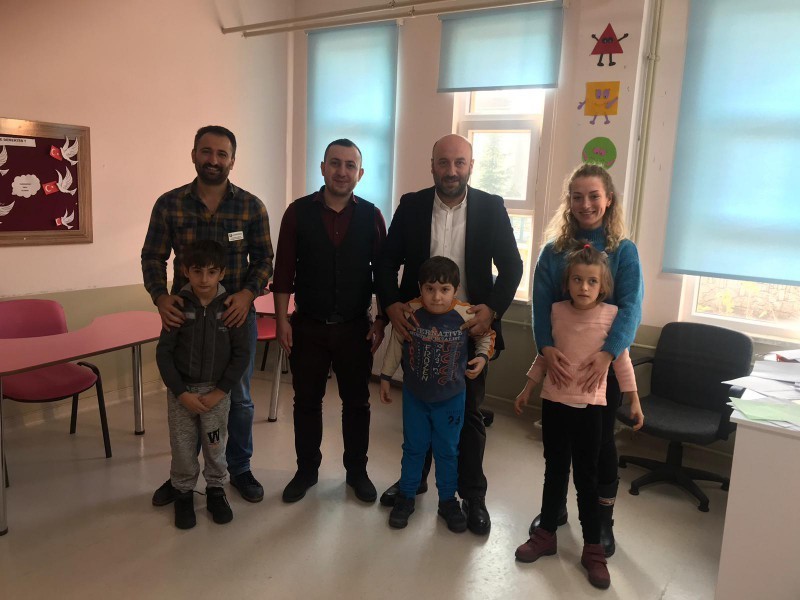 Başkan Yardımcısı Tuncer özel eğitim okulunu ziyaret etti 