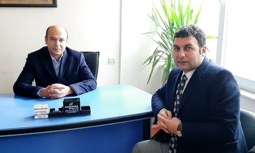 Başkan Yıldırım CHP ilçe Başkanı Acar ile bir araya geldi 