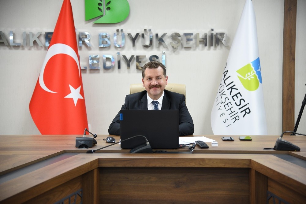Başkan Yılmaz gençlerle video konferansta buluştu 