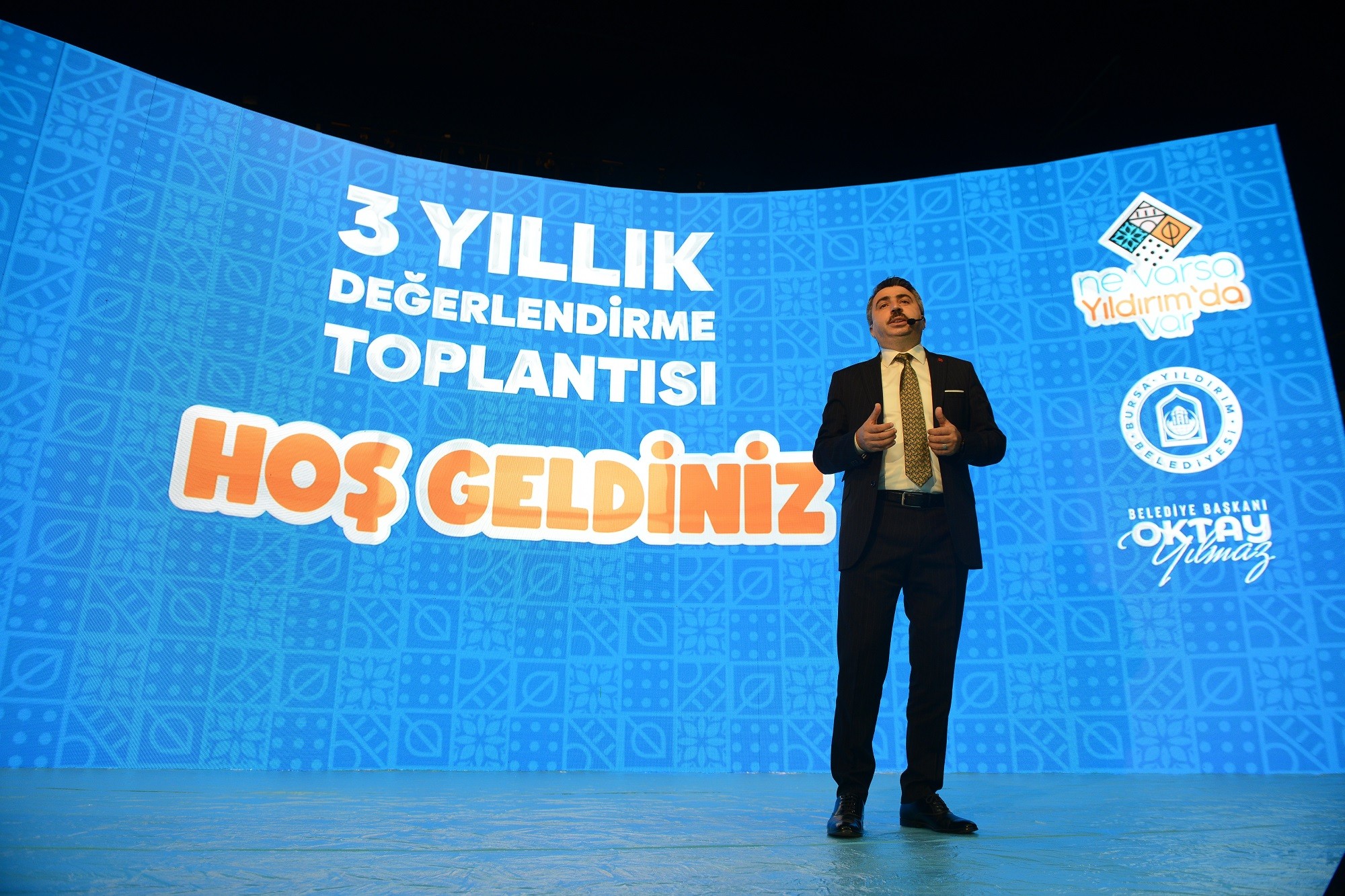 Başkan Yılmaz görevdeki 41 ayını değerlendirdi