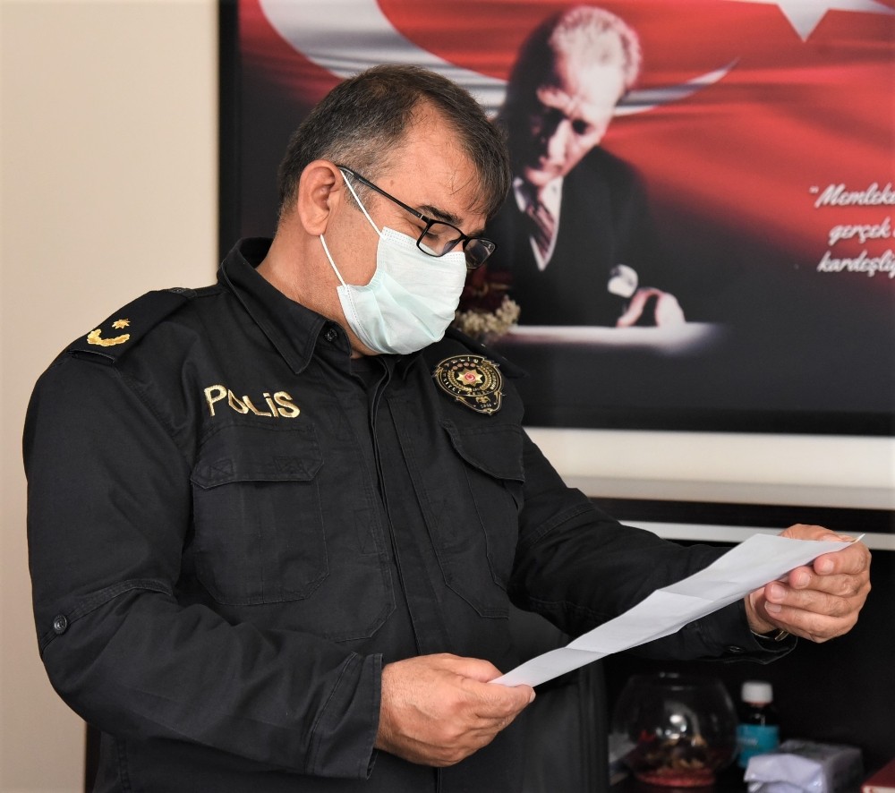 Başkan Yılmaz, Mersin’deki tüm polislere mektup gönderdi 