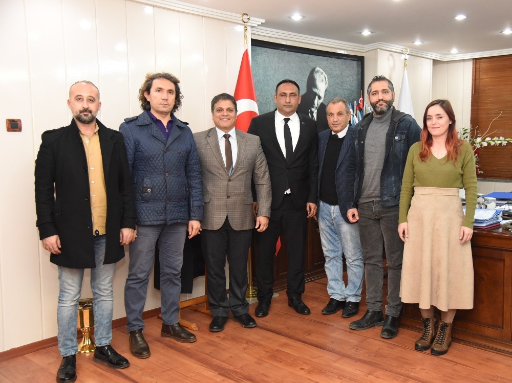 Başkan Yılmaz, MGC yönetimiyle bir araya geldi 