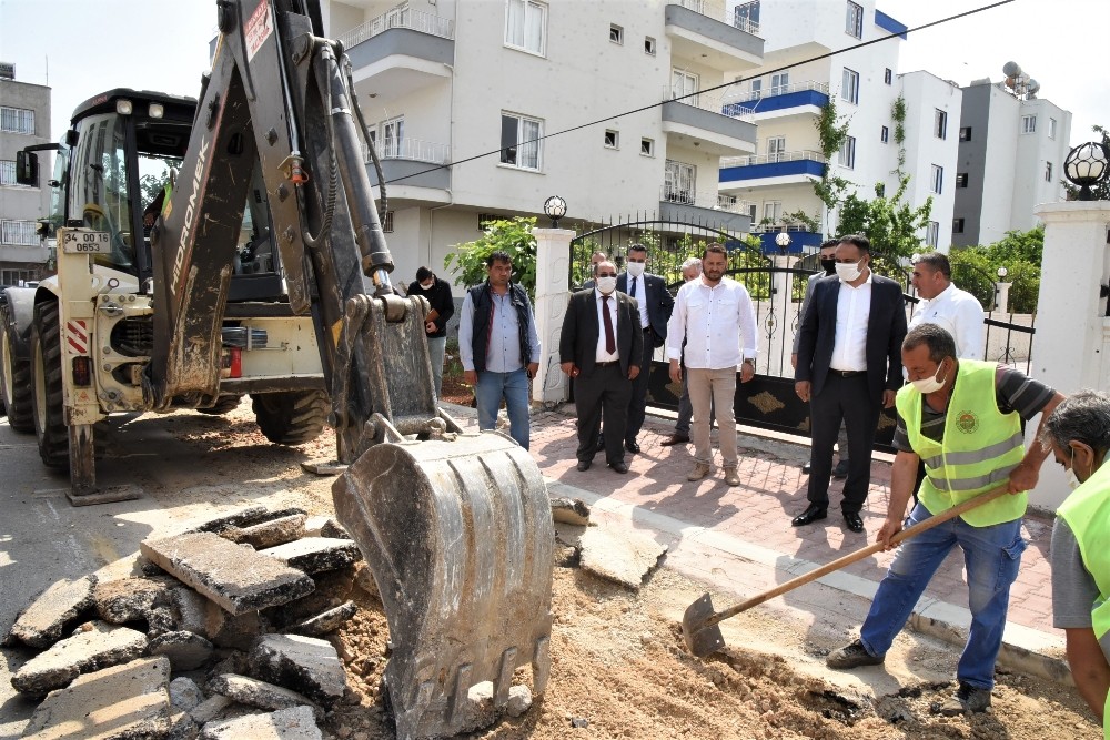 Başkan Yılmaz, sahadaki çalışmaları inceledi 